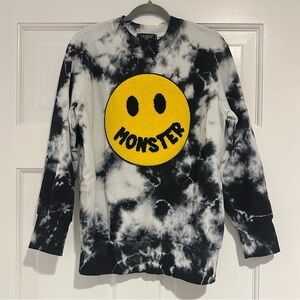 New With Tags Wee Monster Tie Dye Sweatshirt (unisex) - size 8